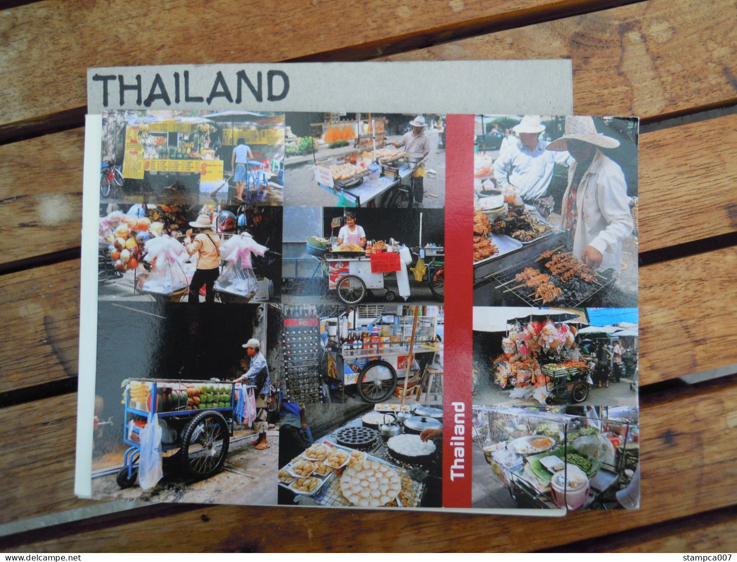 THAILAND Food Hawkers Bangkok   Used Circulé Gelopen - Taiwan