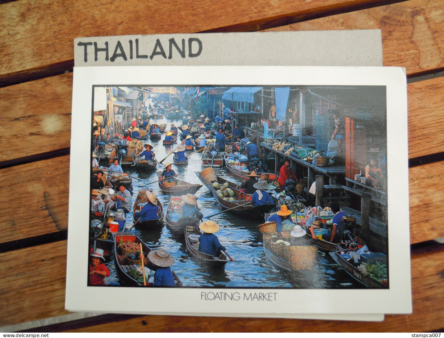 THAILAND Floating Market Rajburi   Used Circulé Gelopen - Taiwan