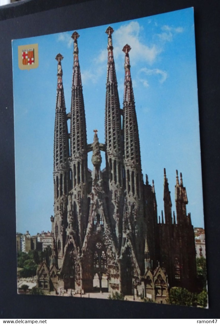 Barcelona - Temple De La Sagrada Familia - Comercial Escudo De Oro - Ediciones FISA, Barcelona - # 50 - Kirchen U. Kathedralen