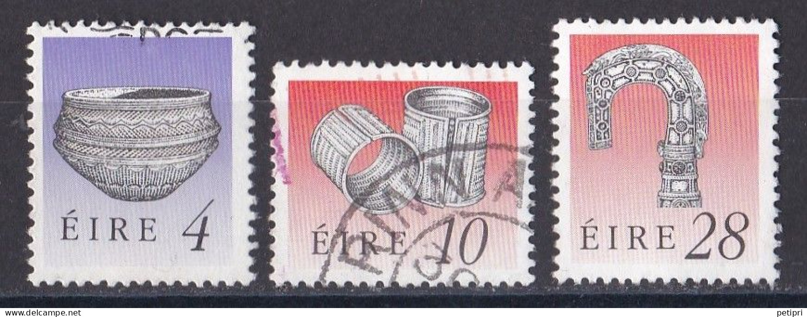 République D Irlande - 1990  99 -   Y&T  N ° 728  729  752   Oblitéré - Usados