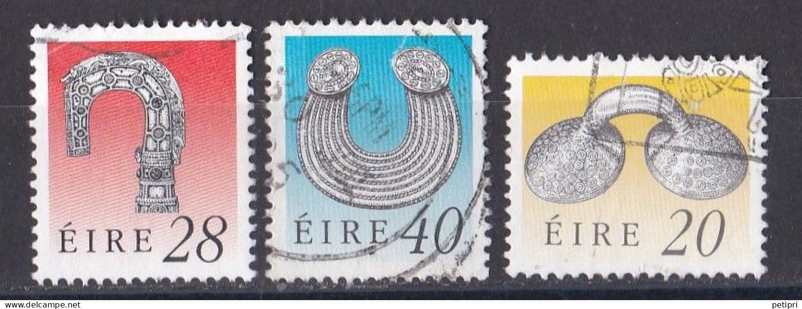 République D Irlande - 1990  99 -   Y&T  N ° 745  752  799   Oblitéré - Gebraucht