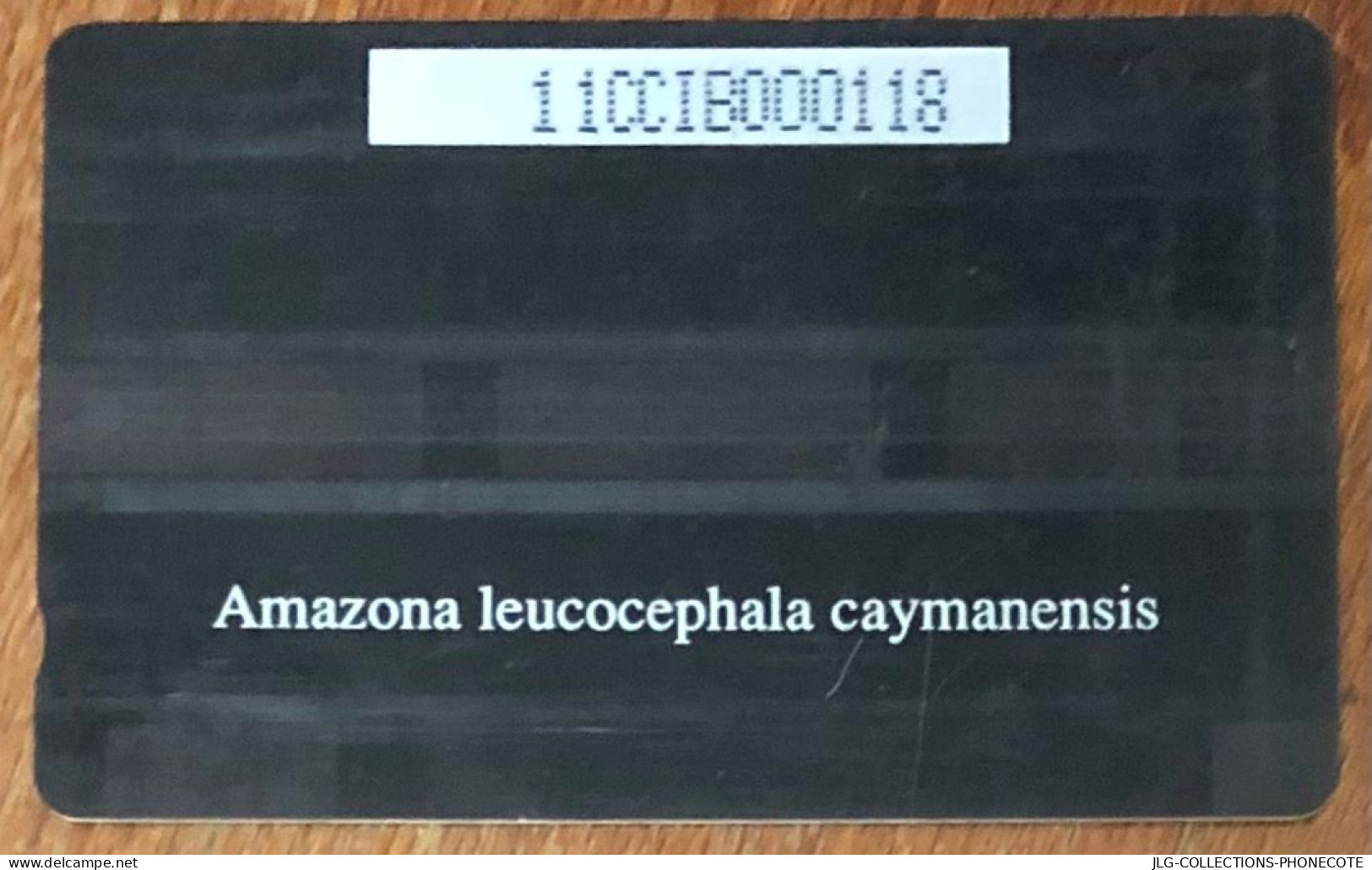 CAYMAN ISLANDS PARROT PERROQUET CI$ 10 CARIBBEAN CABLE & WIRELESS SCHEDA TELECARTE TELEFONKARTE PHONECARD CALLING CARD - Kaaimaneilanden