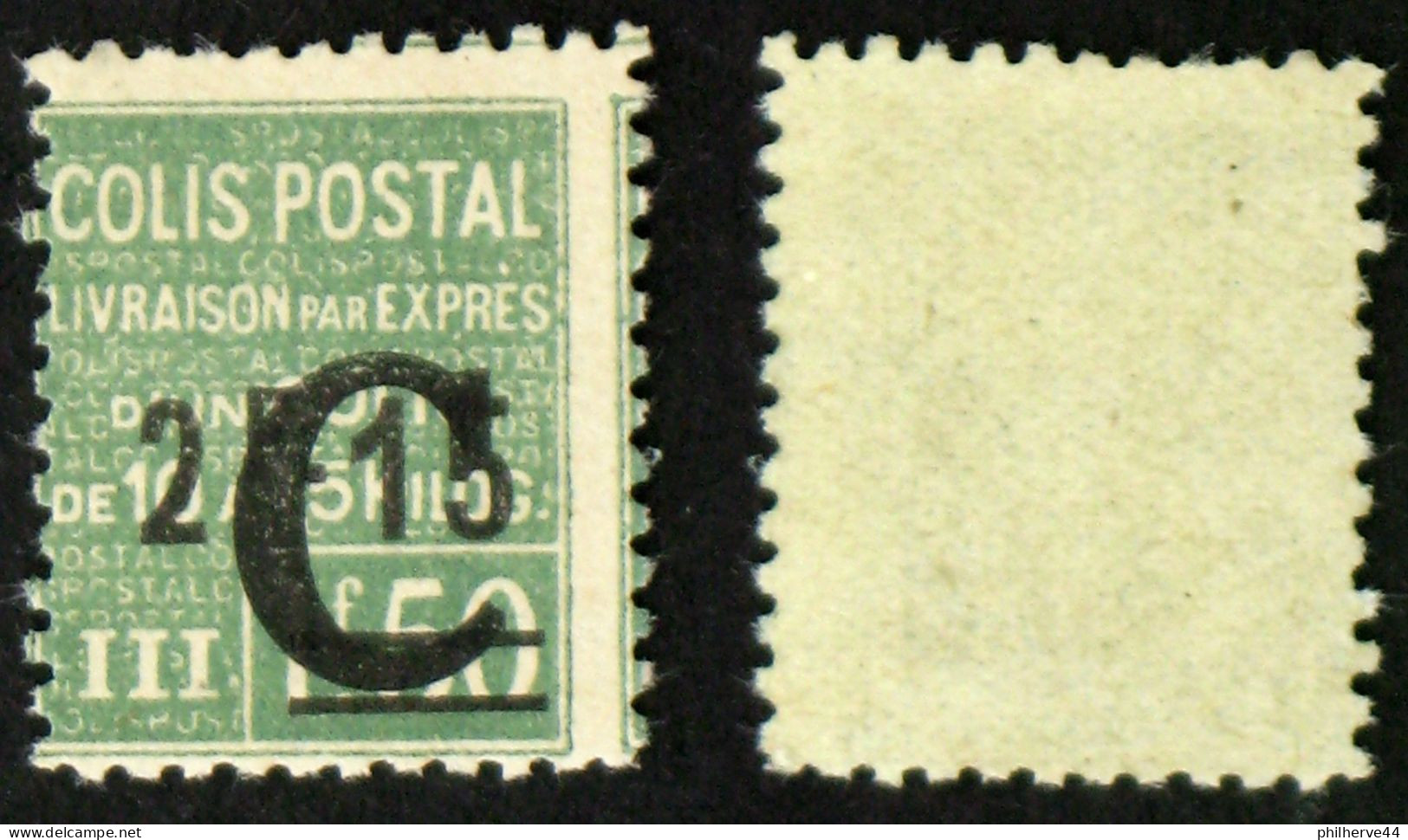 COLIS POSTAUX N° 114 Neuf NSG Cote 20€ - Mint/Hinged