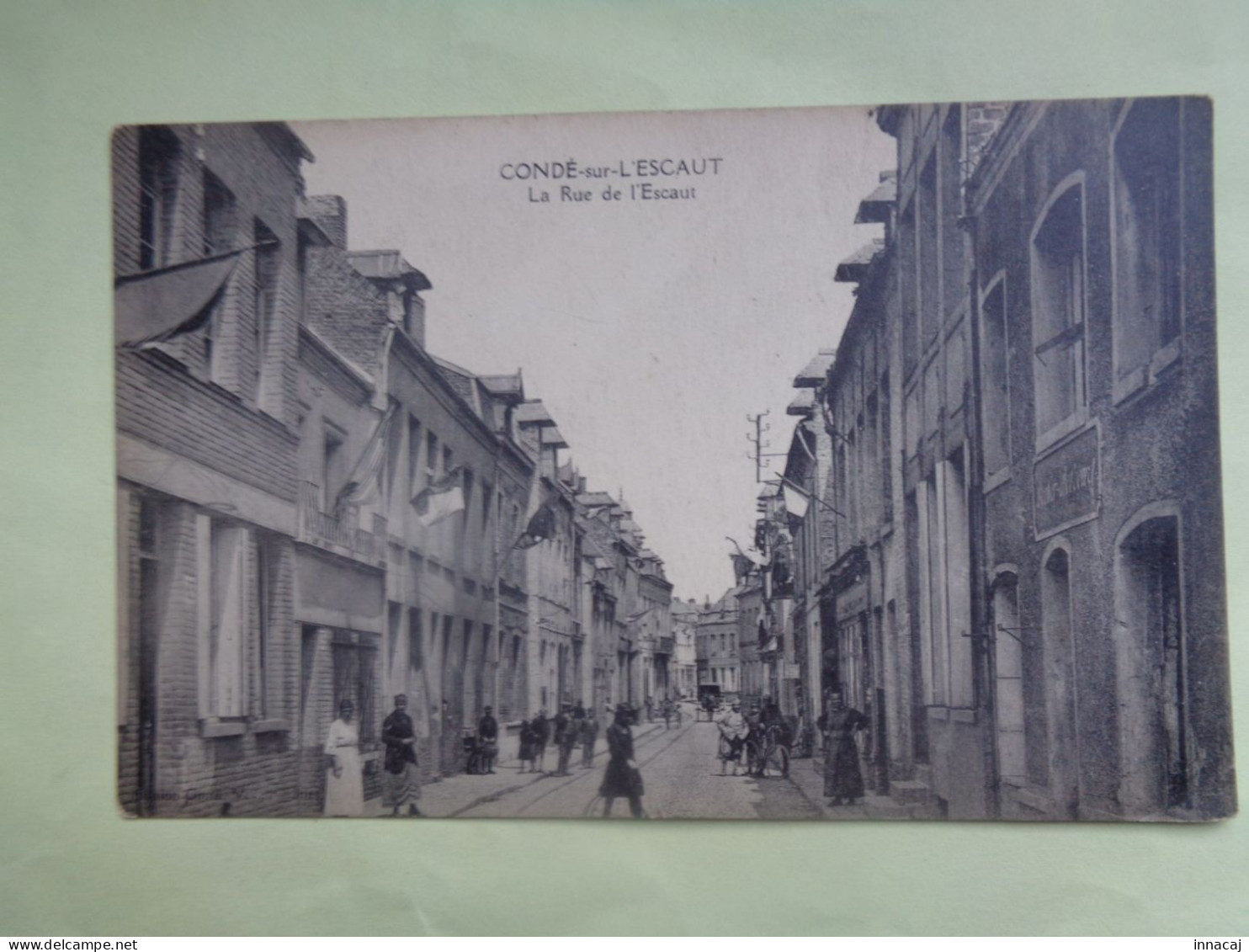 63-11-23              CONDE-SUR-L'ESCAUT     La Rue De L'Escaut - Conde Sur Escaut