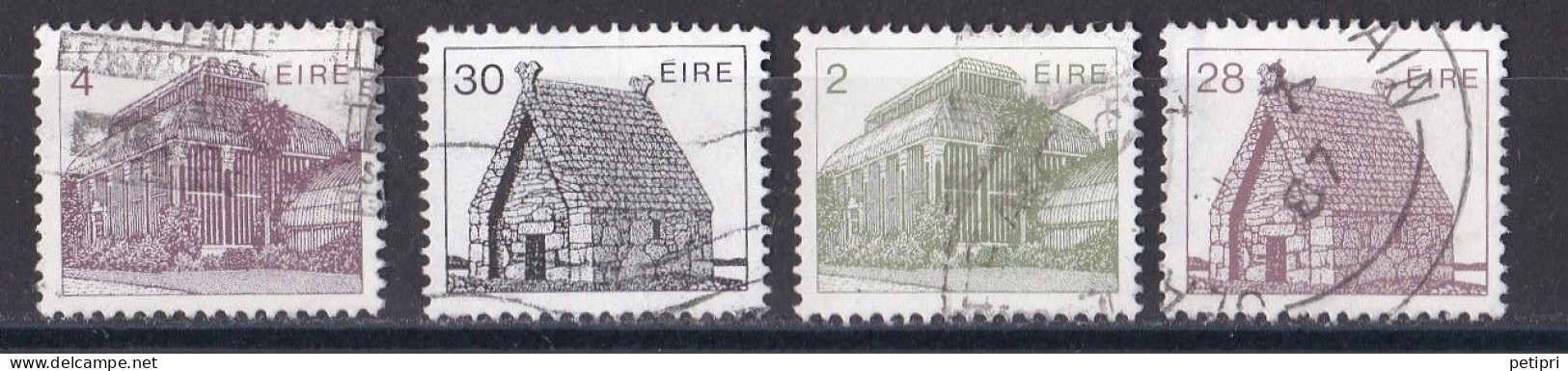 République D Irlande - 1980  89 -   Y&T  N ° 495  500  512  572  Oblitéré - Used Stamps