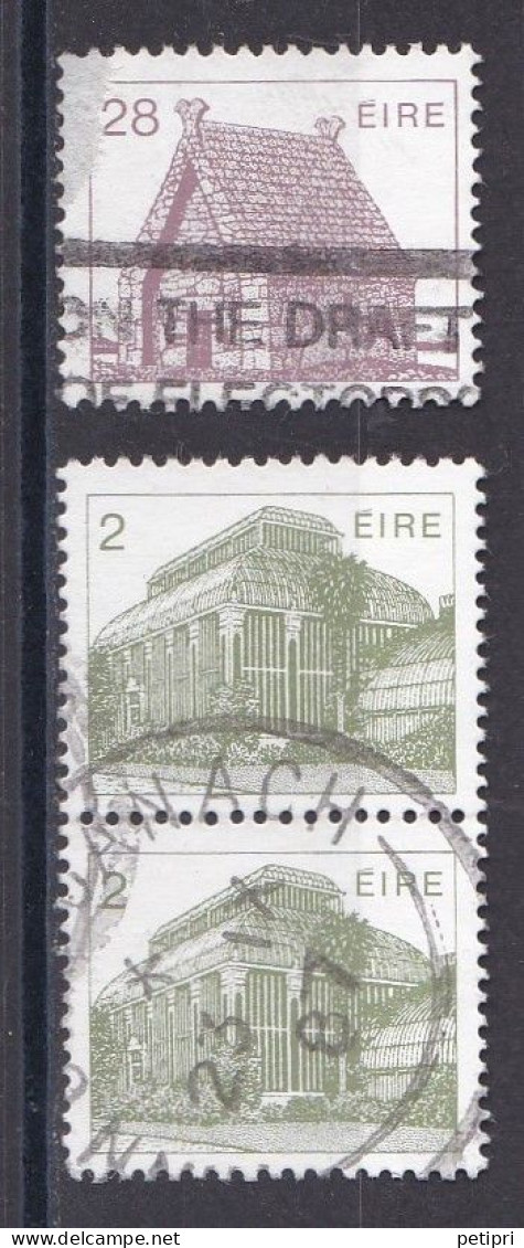 République D Irlande - 1980  89 -   Y&T  N °  512  572   Oblitéré - Used Stamps