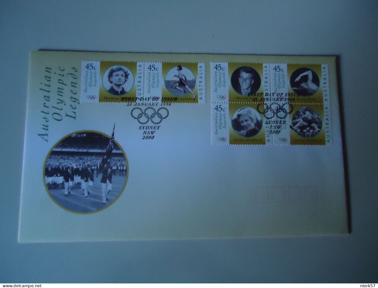 AUSTRALIA   FDC   OLYMPIC GAMES SYDNEY 2000 - Summer 2000: Sydney