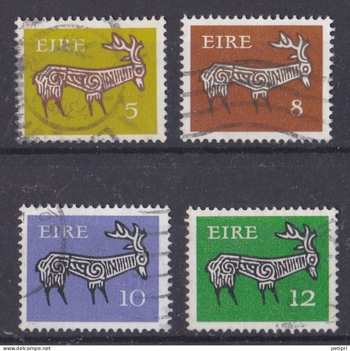 République D Irlande - 1980  89 -   Y&T  N °  321  350  361  Oblitéré - Oblitérés