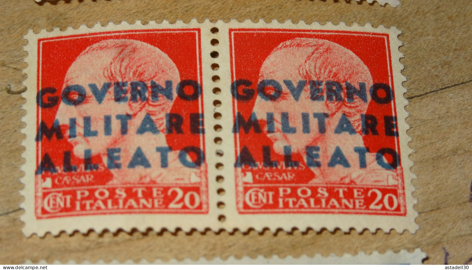 ITALIA : Paire De 3 Timbres Neufs**, Mint**, Gobierno Militare Alleato  .......... CL1-15-1d - Anglo-Amerik. Bez.: Naples