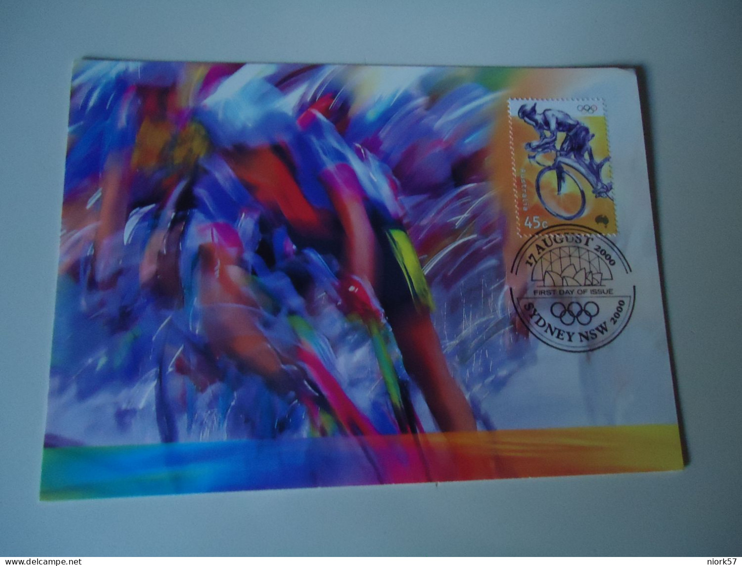 AUSTRALIA  MAXIMUM CARDS   OLYMPIC GAMES  2000 SYDNEY ATHETICS  SPORTS - Ete 2000: Sydney