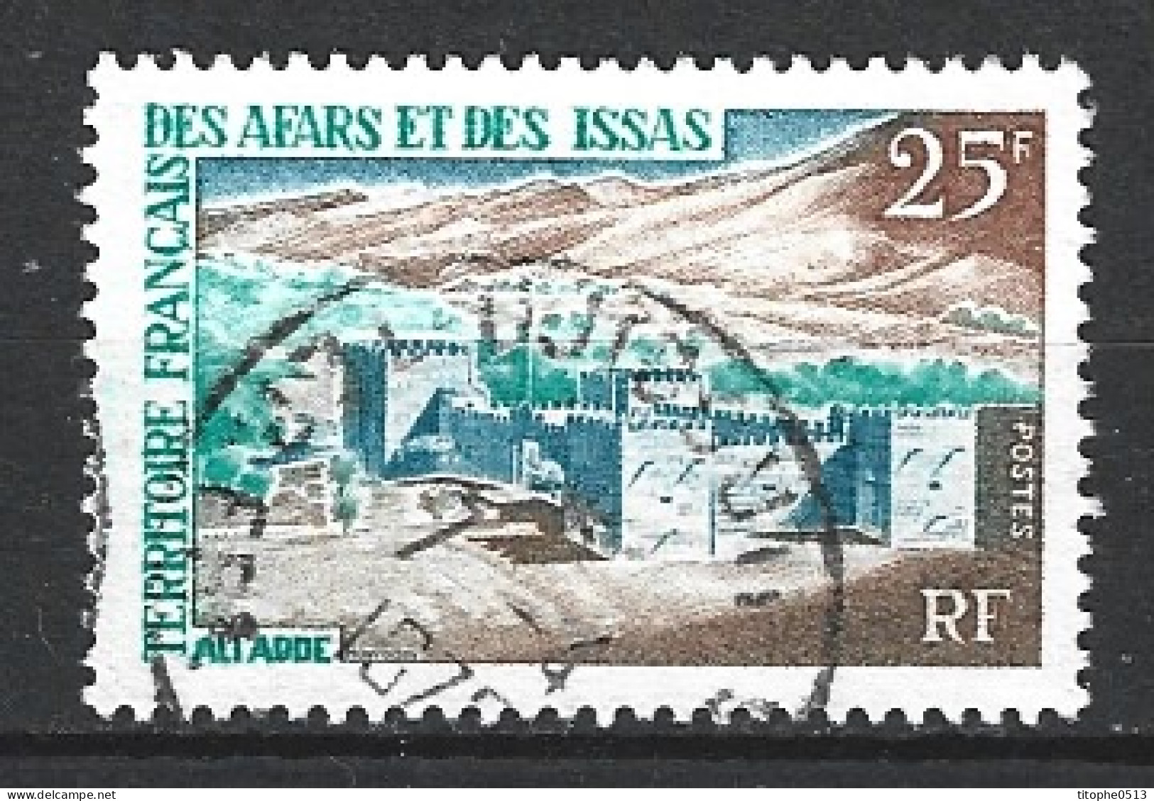 AFARS & ISSAS. N°338 Oblitéré De 1968. Ali-Adde. - Used Stamps