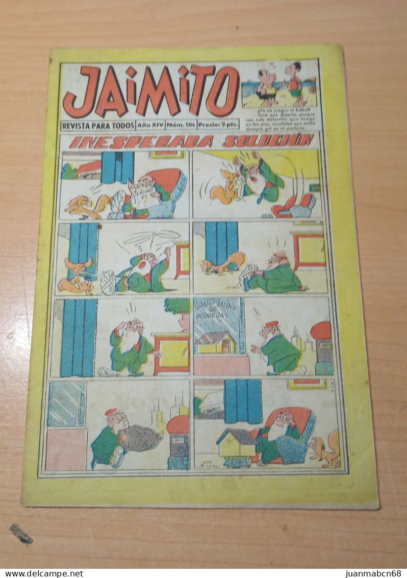 Comic Jaimito Nº506 (1958) - Fumetti Antichi