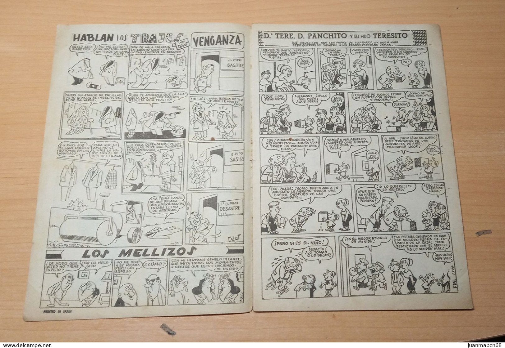 Comic Jaimito Nº506 (1958) - Oude Stripverhalen