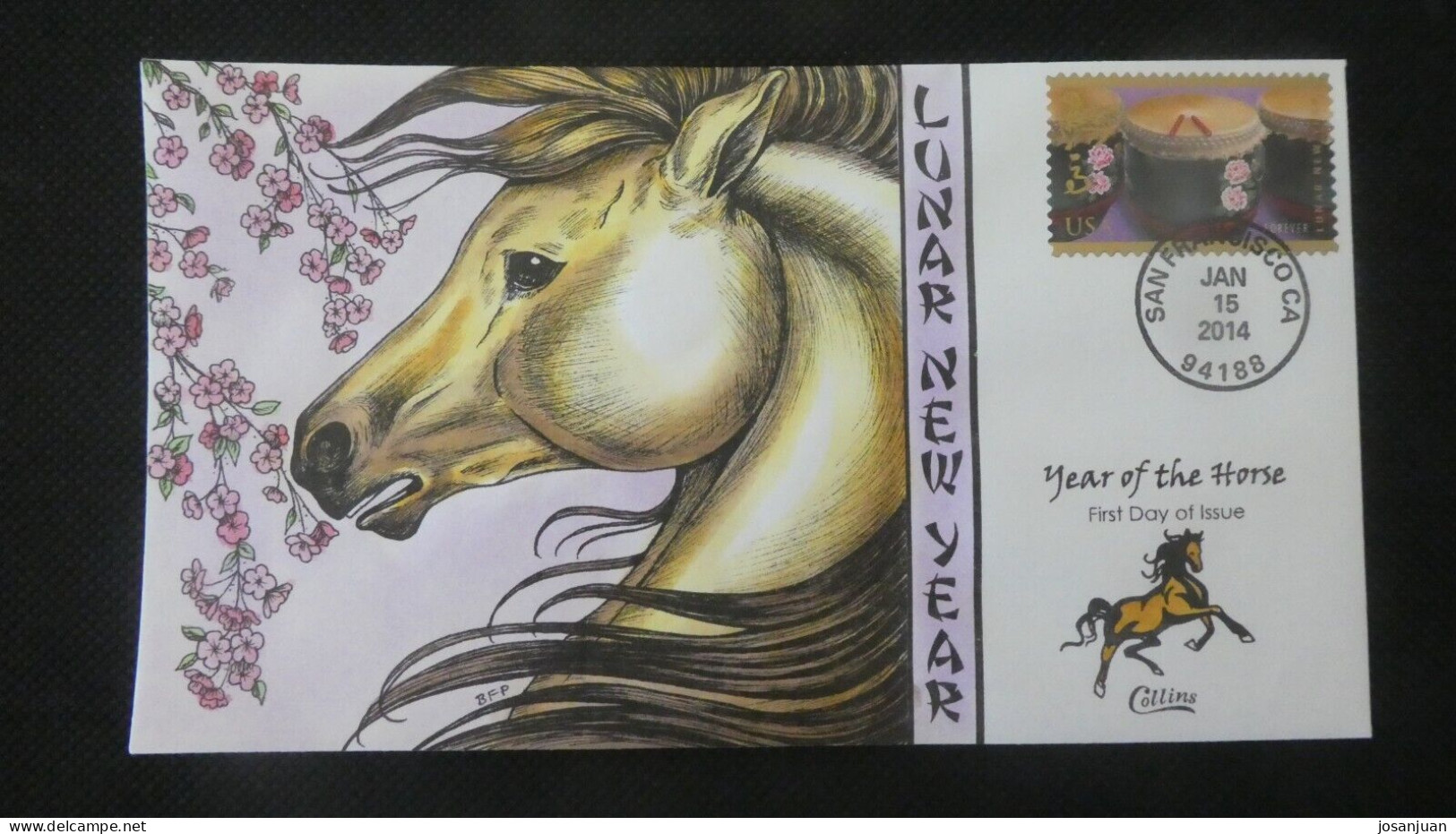 US 4846 Collins FDC Year Of Horse Chinese New Year 2014 - 2011-...