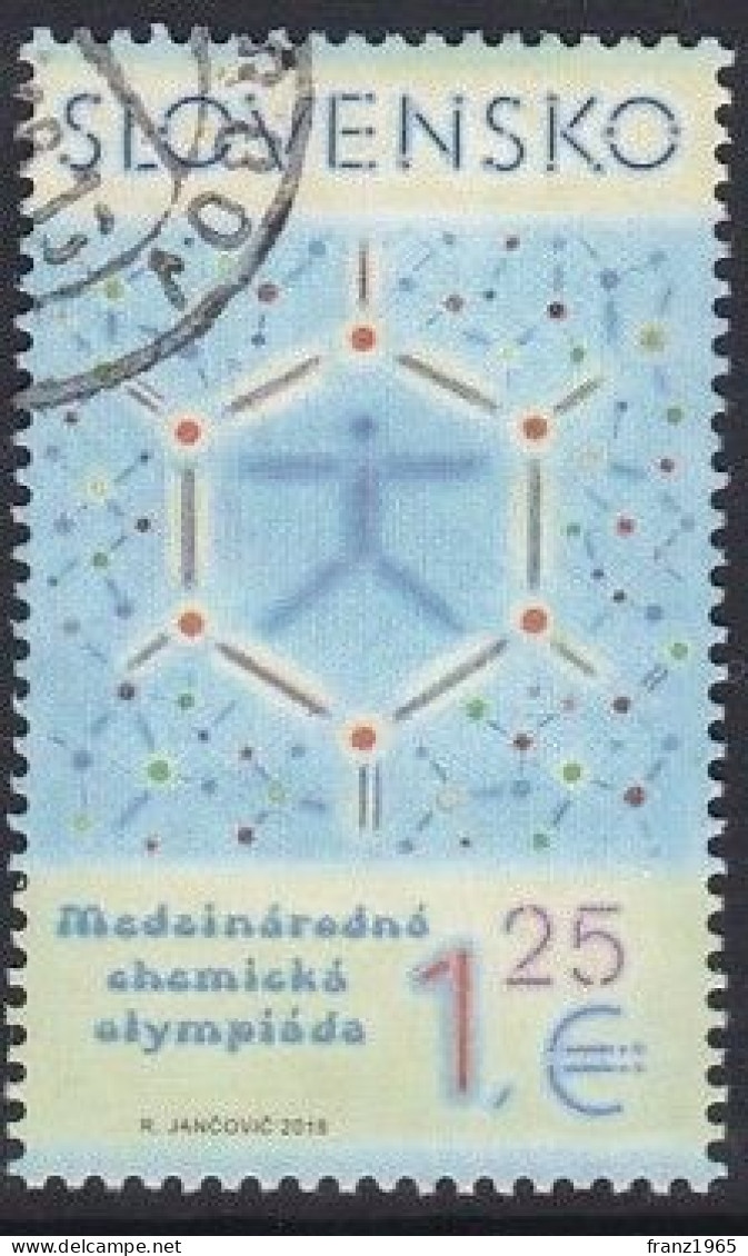 Slovensko - 50th Anniversary Of The International Olympics Of Chemistry - 2018 - Chemistry
