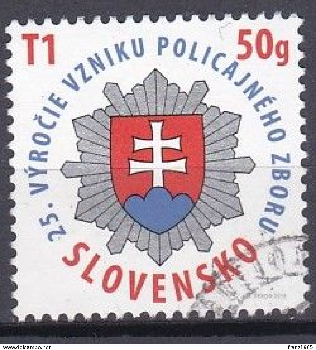 Slovensko - 25th Anniversary Of The Police Forces - 2016 - Police - Gendarmerie