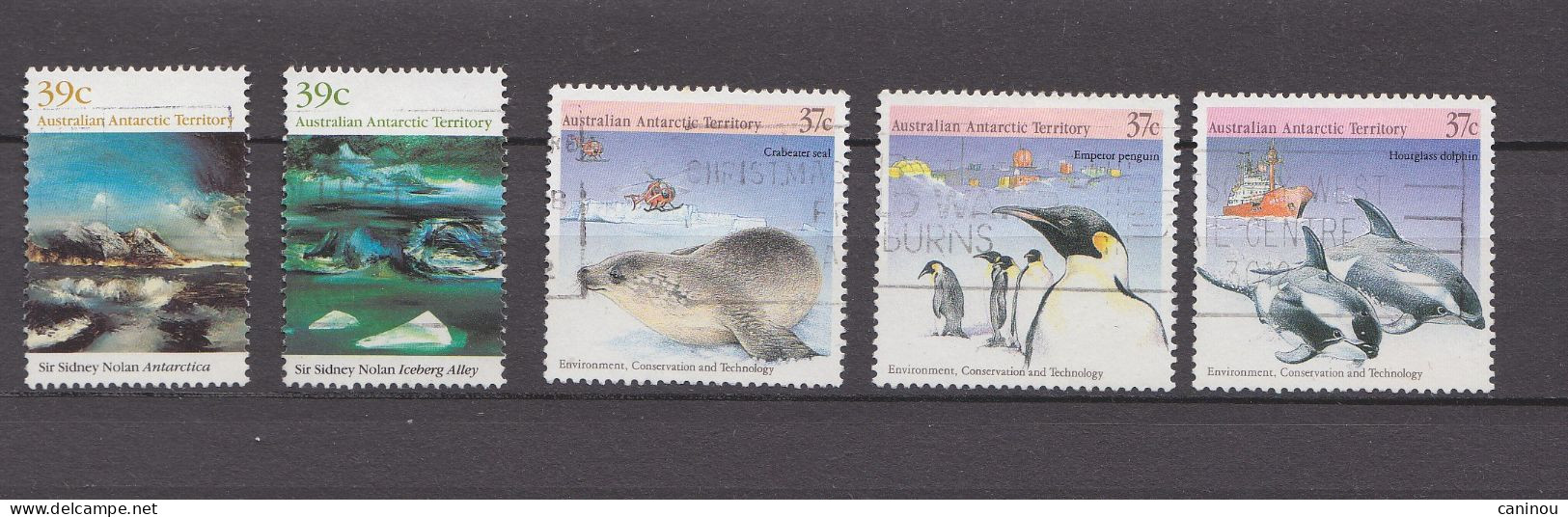 ANTARCTIQUE AUSTRALIEN COLLECTION LOT 105 TIMBRES NEUFS ET OBLITERES - Collections, Lots & Séries