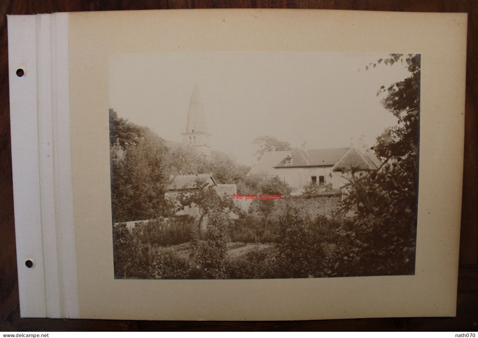 Lot 2 Photo 1890's St Léger Tirage Print Vintage - Lieux