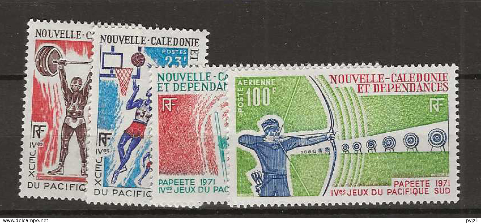 1971 MNH Nouvelle Caladonie Mi  503-06 Postfris** - Ongebruikt