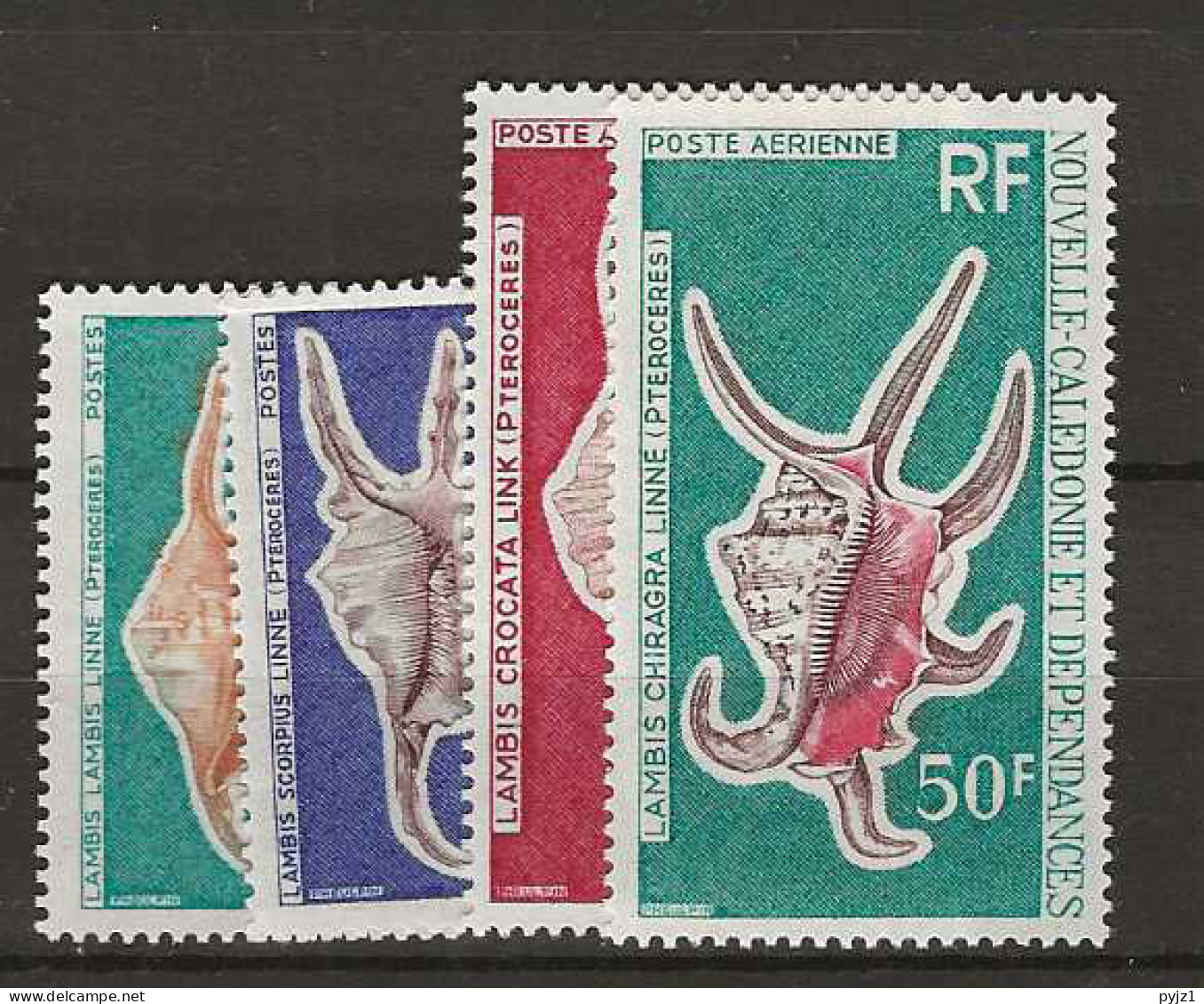 1972 MNH Nouvelle Caladonie Mi  514-17 Postfris** - Ongebruikt