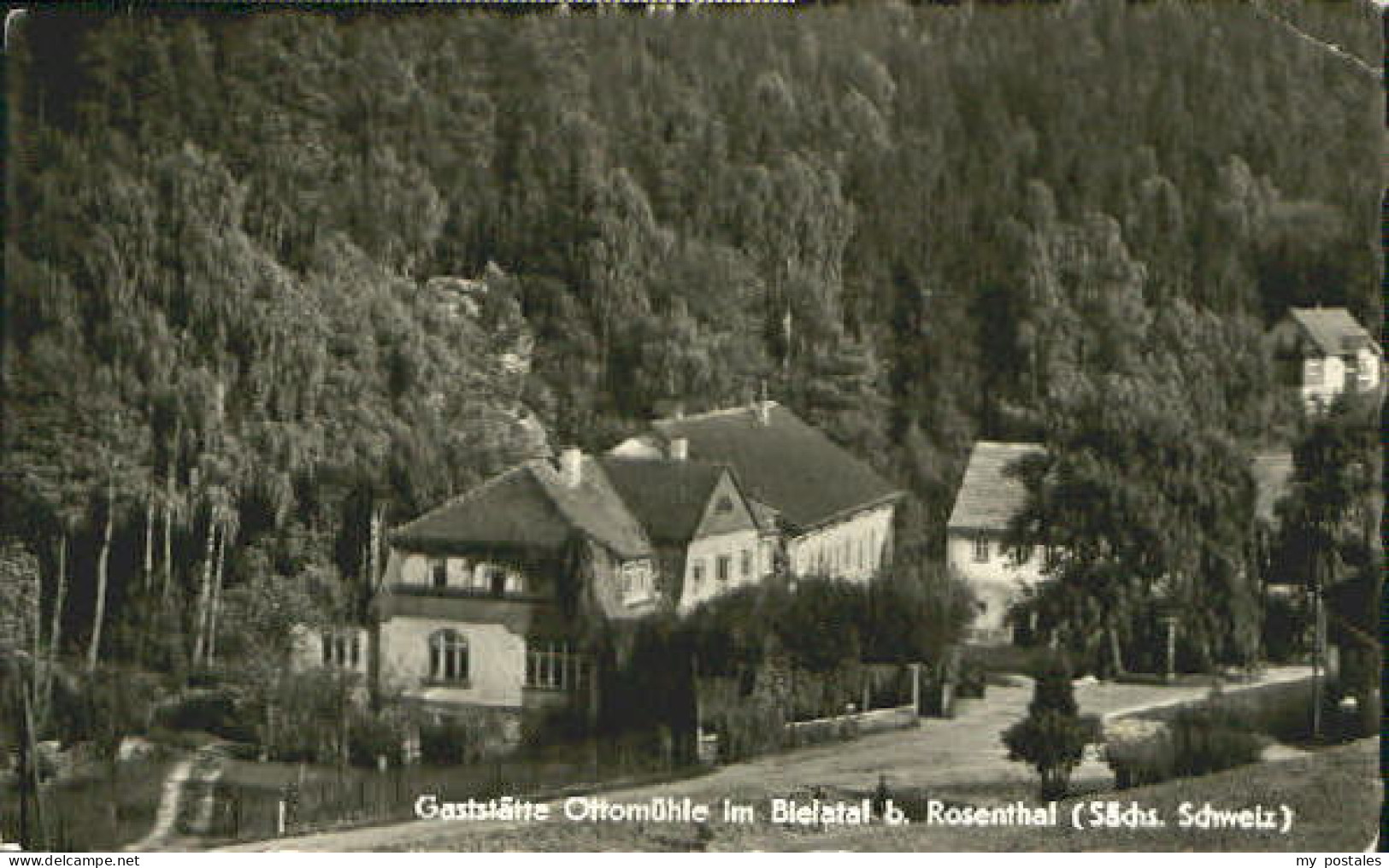 70084166 Rosenthal-Bielatal Rosenthal Saechs. Schweiz Gaststaette Ottomuehle Bie - Rosenthal-Bielatal