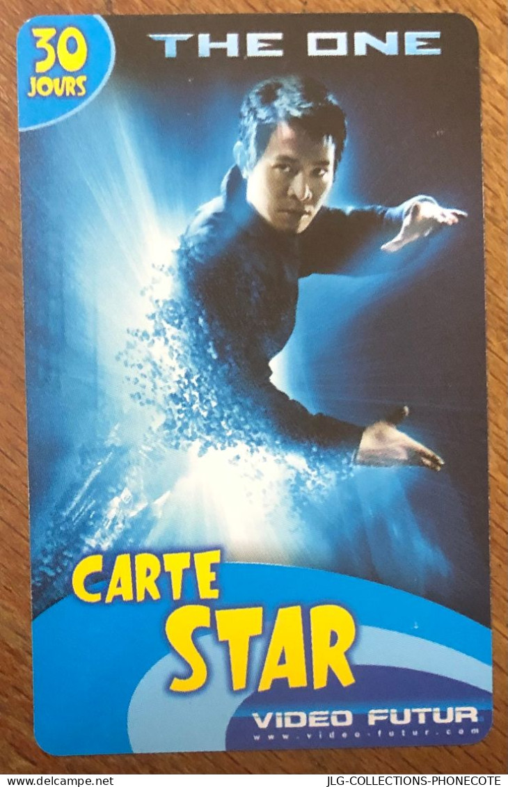 VIDEO FUTUR CARTE STAR THE ONE CINEMA PAS NO TELECARTE TELEFONKARTE SCHEDA TARJETA PHONECARD PREPAID PREPAYÉE CARD - Abbonamento