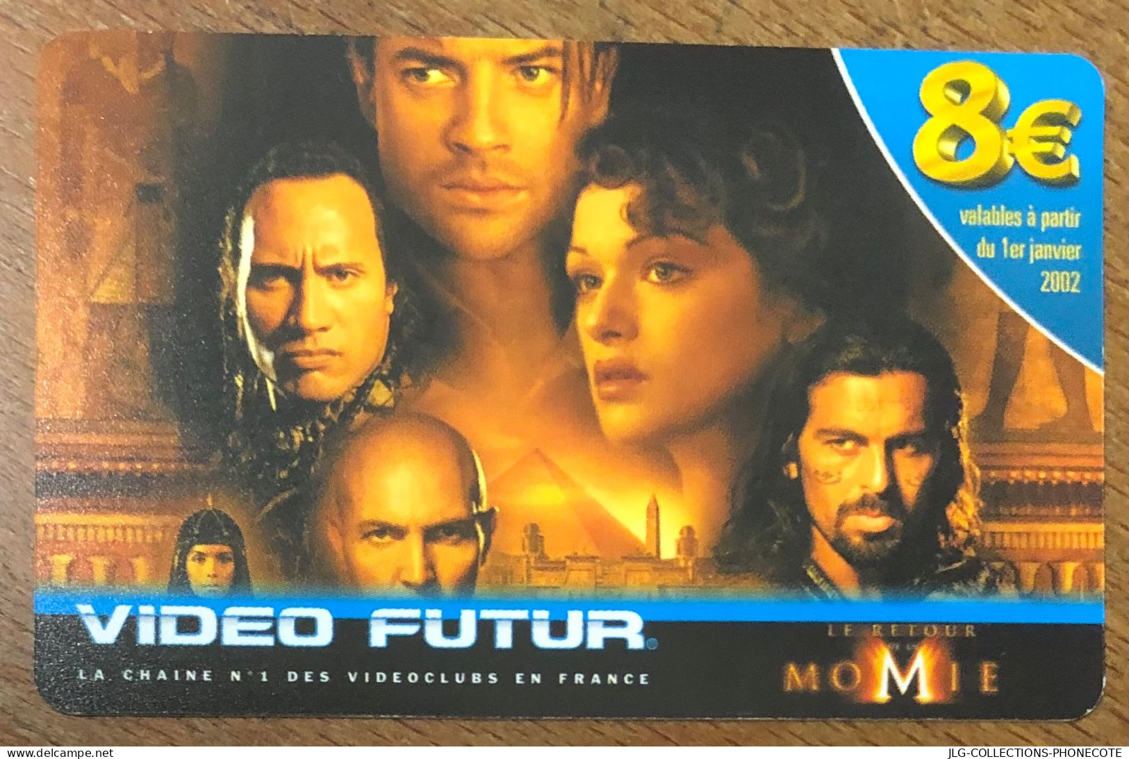 VIDEO FUTUR CARTE STAR LA MOMIE CINEMA FILM PAS NO TELECARTE TELEFONKARTE SCHEDA TARJETA PHONECARD PREPAID CARD - Suscripción