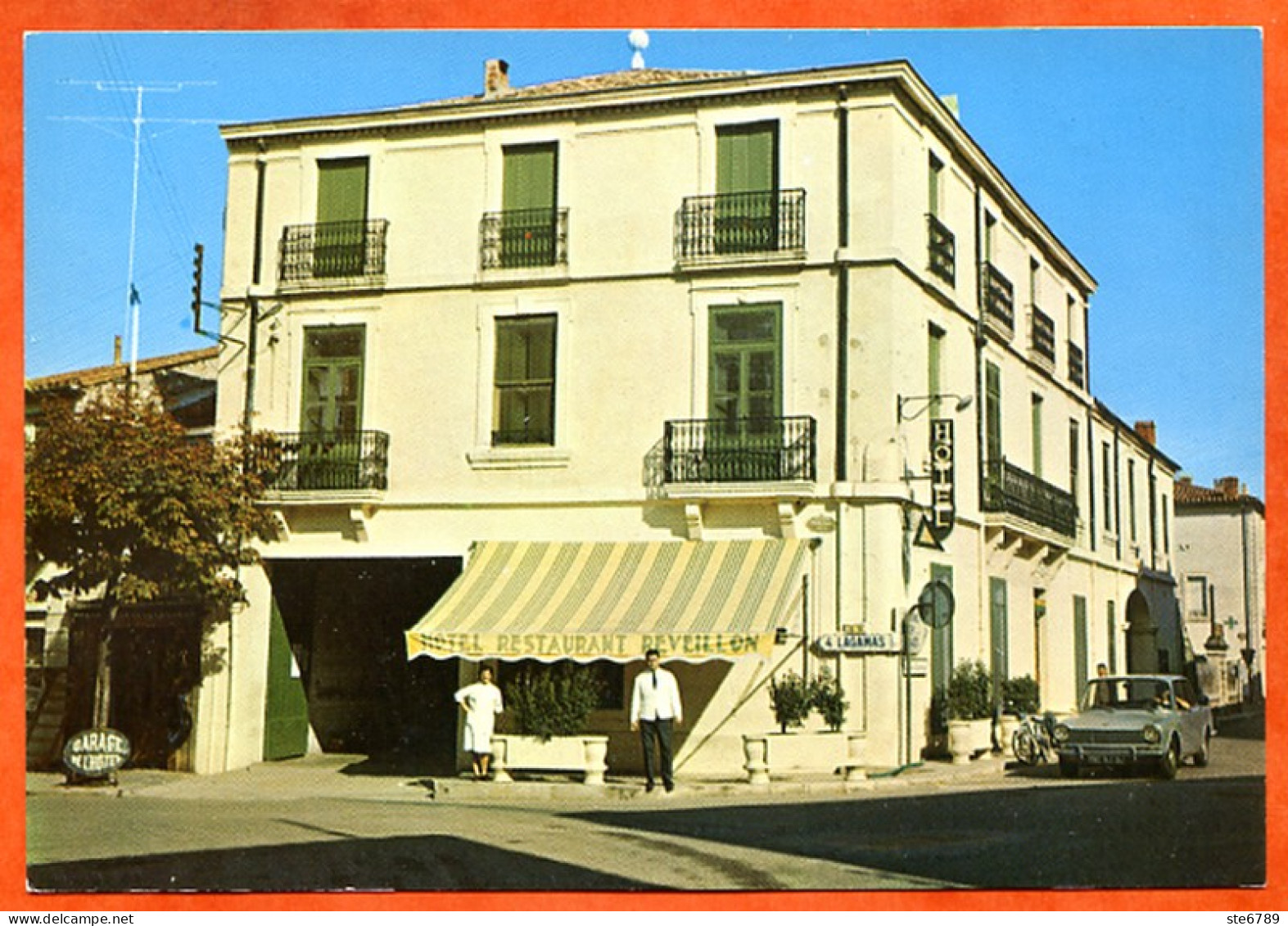 34 GIGNAC Grand Hotel Du Commerce J Reveillon Tel 0 - 27 Carte Vierge TBE - Gignac