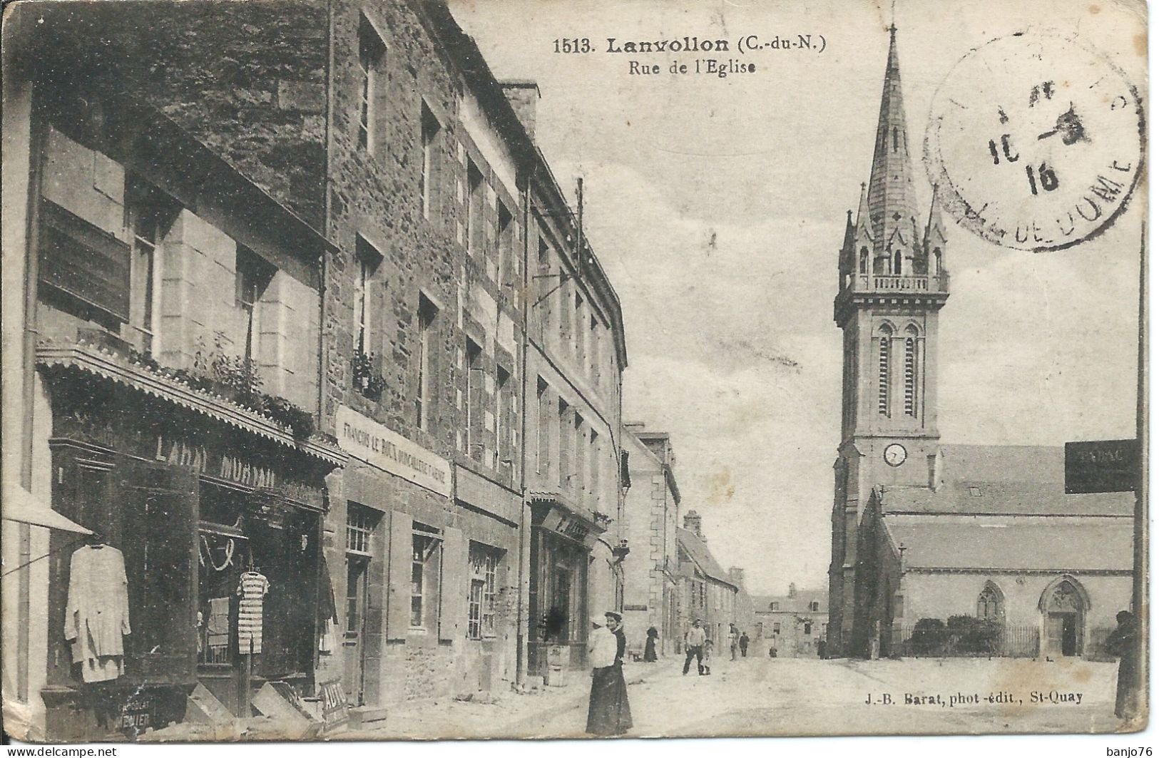 Lanvollon (22) - Rue De L'Eglise - Lanvollon