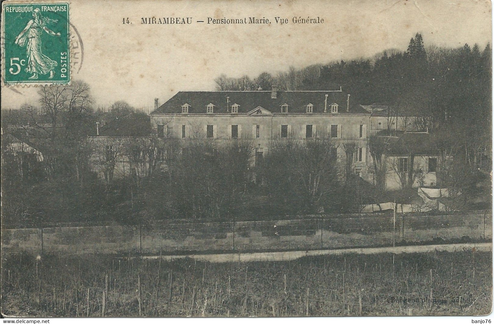Mirambeau (17) - Pensionnat Marie - Vue Générale - Mirambeau