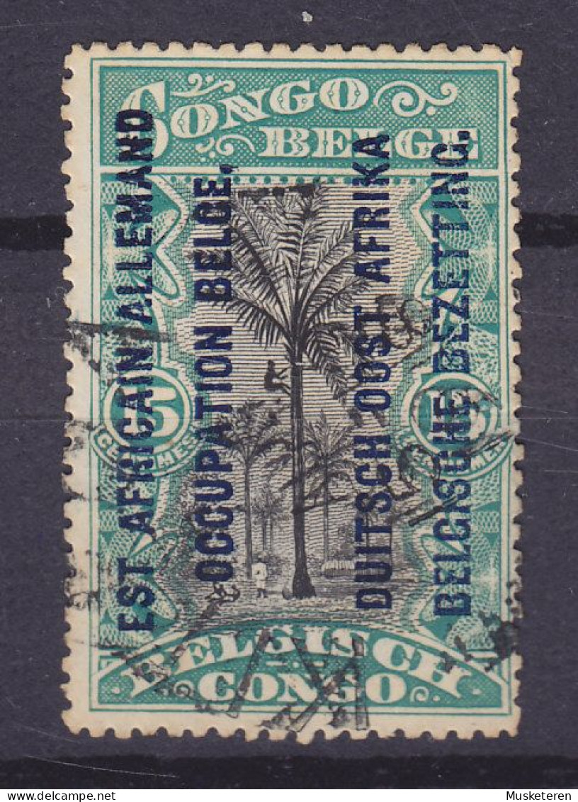 Ruanda-Urundi Belgische Besetzung Deutsch-Ostafrika 1916 Mi. 3, 15c. Overprinted Aufdruck Surchargé (o) - Gebraucht