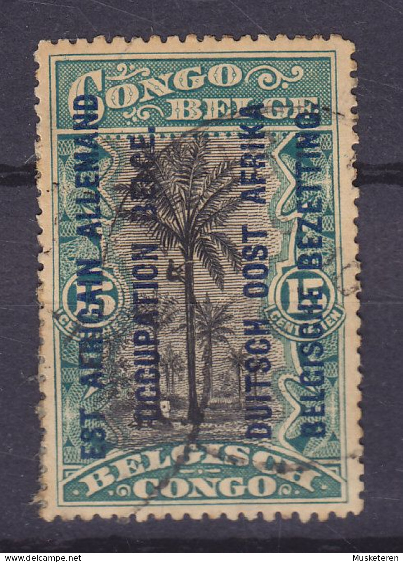 Ruanda-Urundi Belgische Besetzung Deutsch-Ostafrika 1916 Mi. 3, 15c. Overprinted Aufdruck Surchargé (o) - Oblitérés