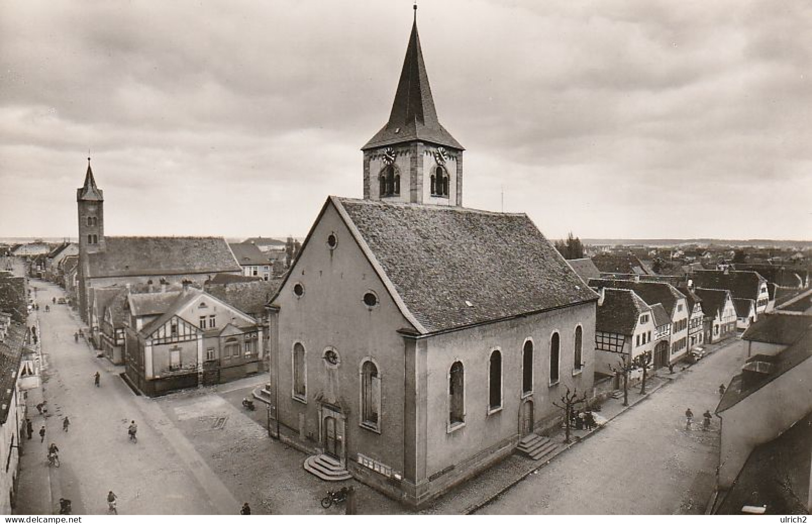 AK Hassloch - Langgasse Und Kirchgasse - Ca. 1930 (66212) - Hassloch