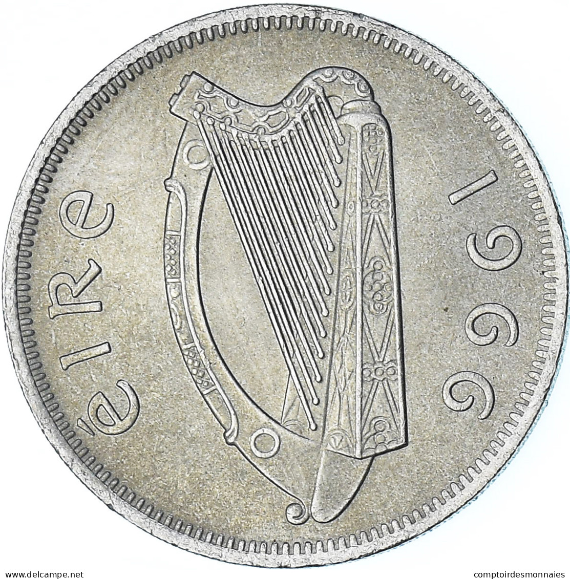 Irlande, Florin, Two Shillings, 1966, SPL+, Cupro-nickel, KM:15a - Ireland