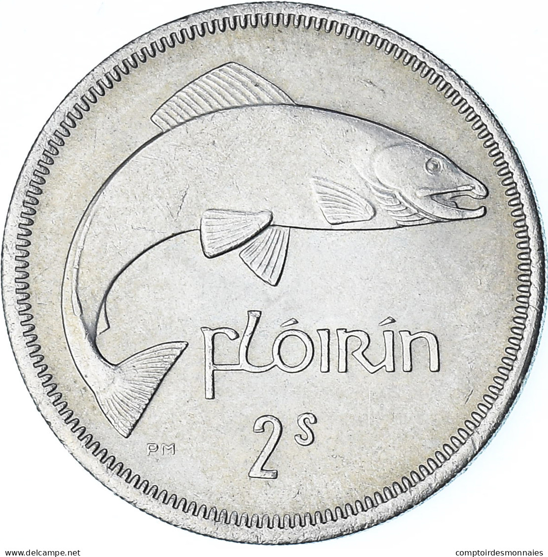 Irlande, Florin, Two Shillings, 1966, SPL+, Cupro-nickel, KM:15a - Ireland