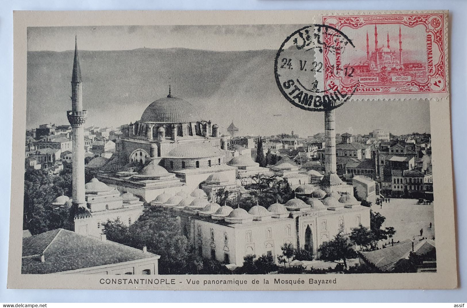 17 Cpa Constantinople Cachet Stamboul 12/11/1922 - Turkey