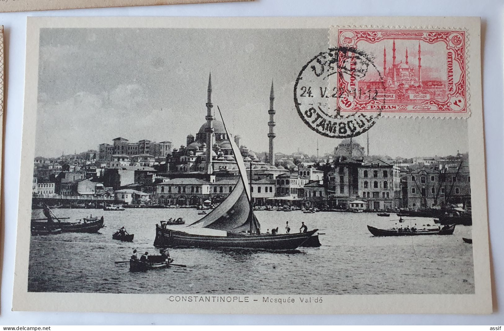 17 Cpa Constantinople Cachet Stamboul 12/11/1922 - Turkey