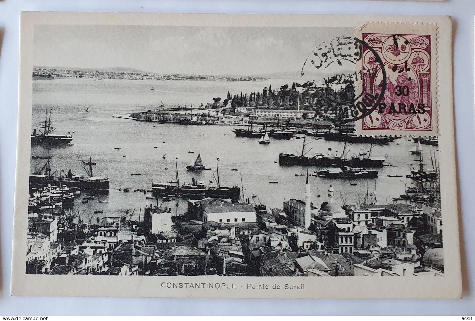 17 cpa Constantinople cachet Stamboul 12/11/1922