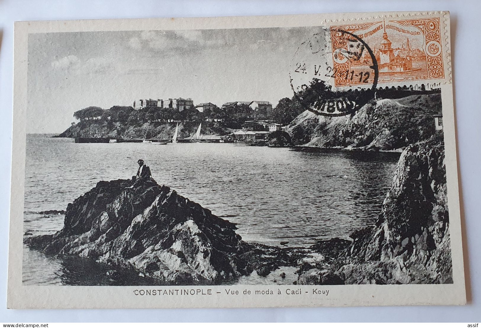 17 cpa Constantinople cachet Stamboul 12/11/1922