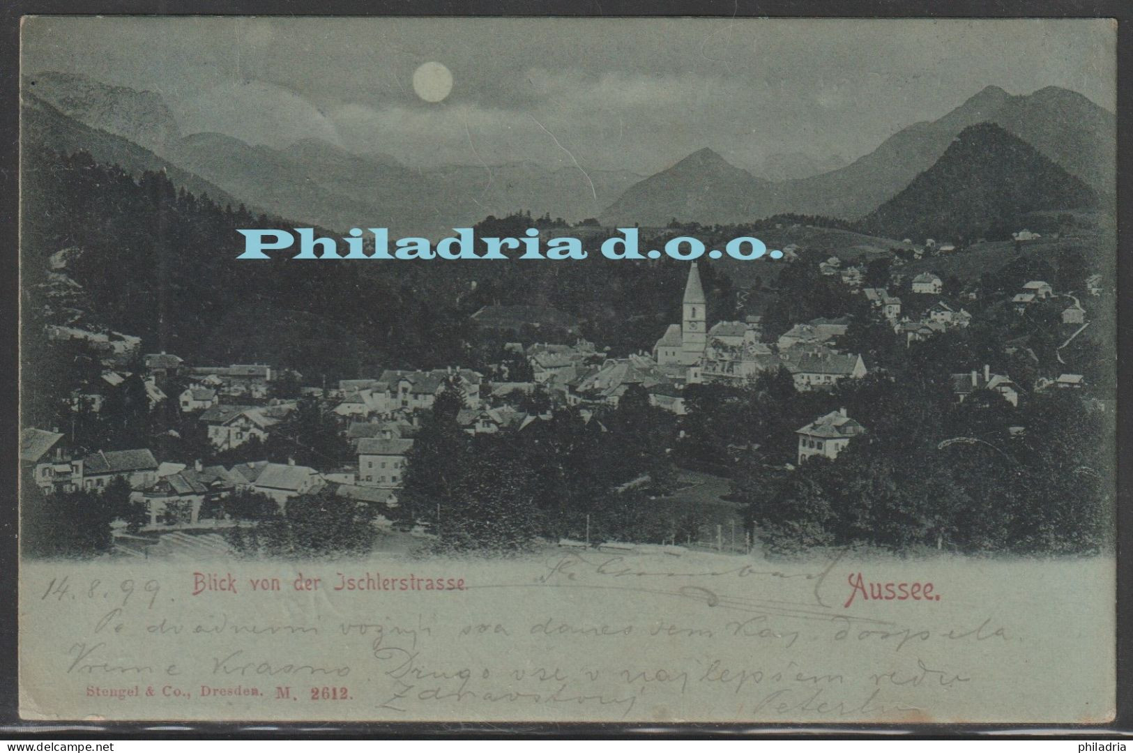 Aussee, General View, Mailed 1899 - Ausserland