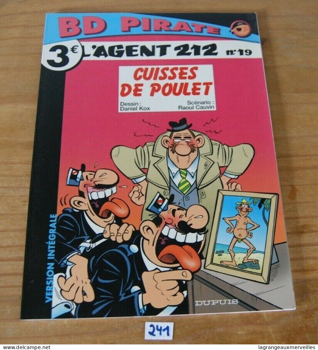 C241 Bd - Agent 212 - Tome 19 - Cuisses De Poulet - Agent 212, L'