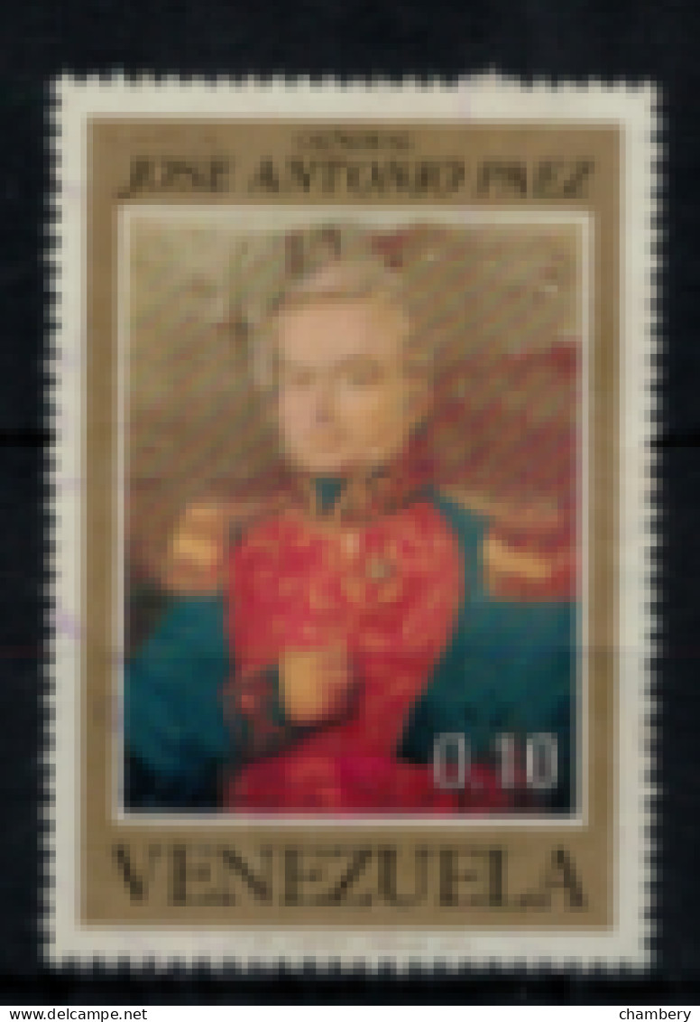 Venezuela - "Centenaire De La Mort Du Général José Antoine Paez" - Oblitéré N° 877 De 1973 - Venezuela