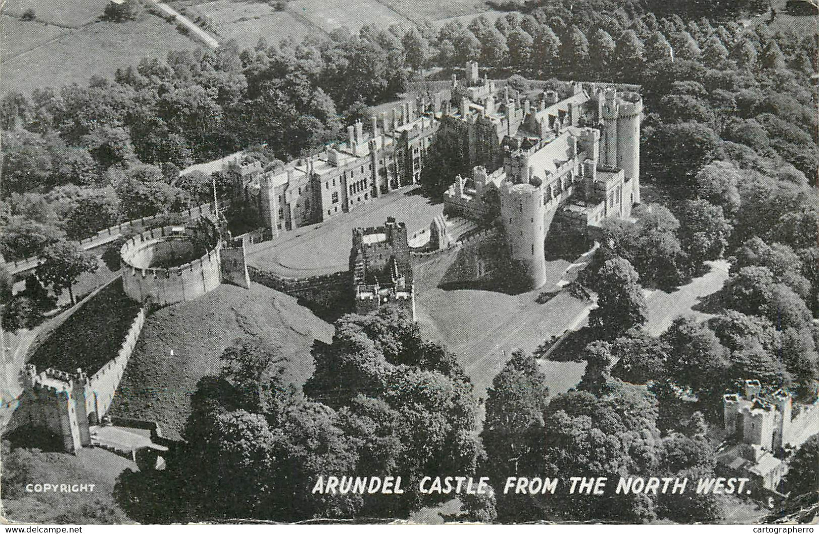 Postcard United Kingdom England Arundel Castle - Arundel