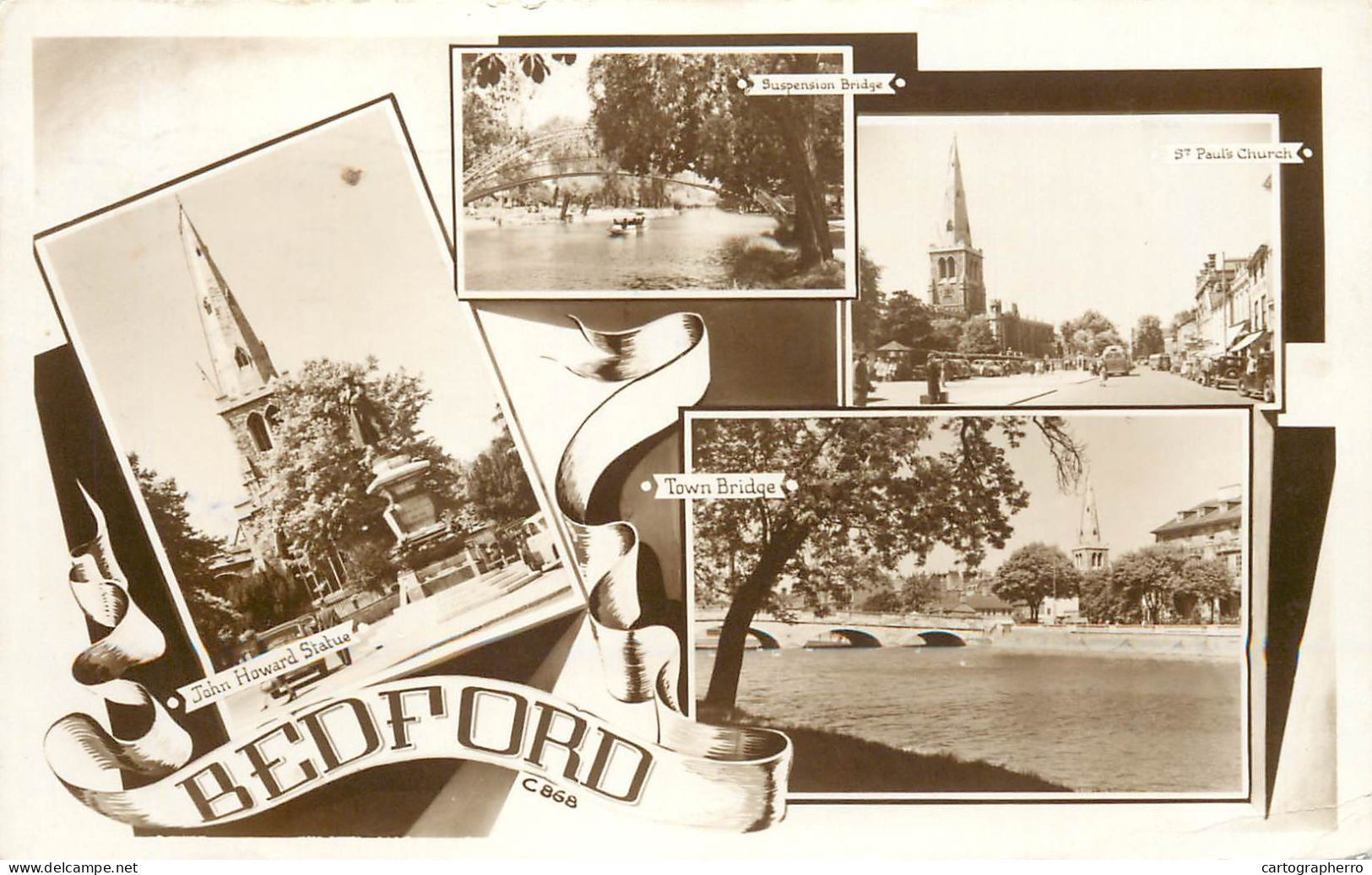 Postcard United Kingdom England Bedford - Bedford