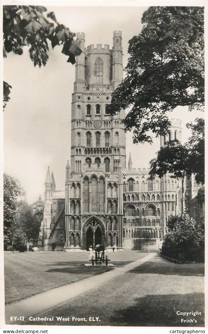 Postcard United Kingdom England Ely Cathedral - Ely