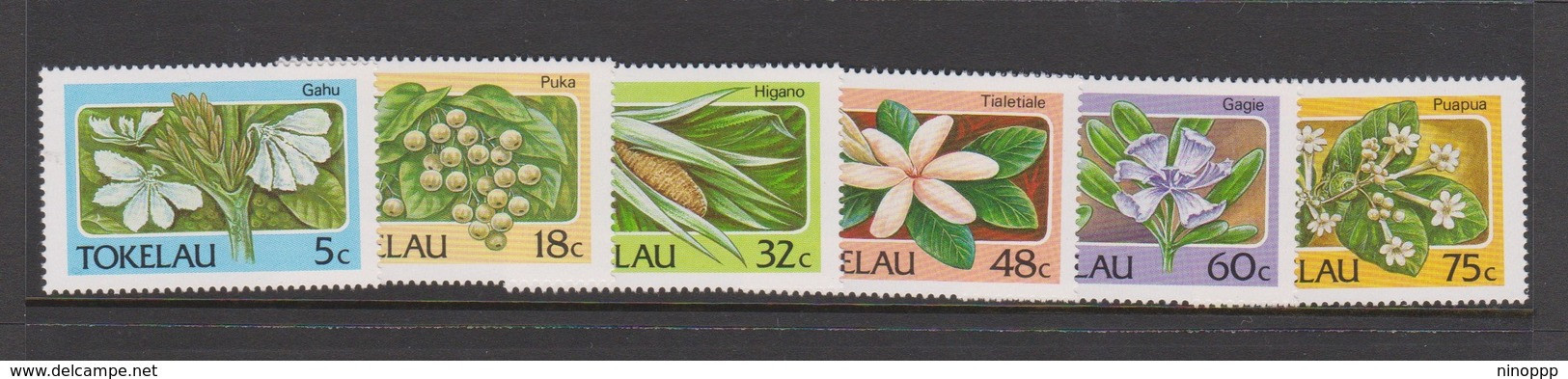 Tokelau SG 142-147 1986 Flora,mint Never Hinged - Tokelau