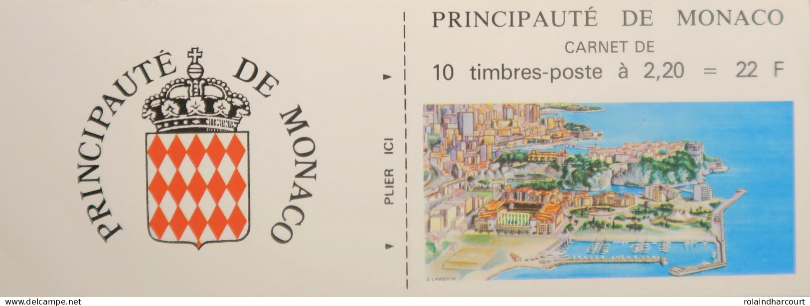 LP3969/83 - 1987 - MONACO - CARNET N°1 NEUF** - Postzegelboekjes