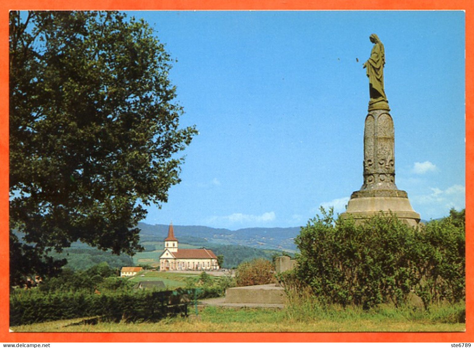 88 ANOULD Eglise Et La Vierge De La Délivrance Carte Vierge TBE - Anould