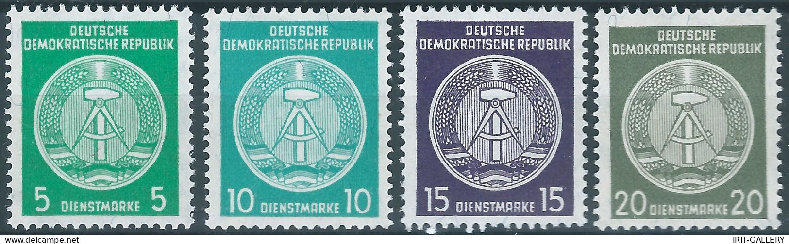 Germany-Deutschland,1954 /1956 Eastern Democratic Republic,DDR ,Service,MNH - Mint