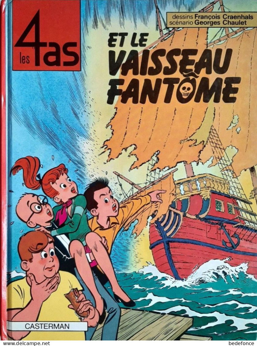 4 As (les) -16 - Et Le Vaisseau Fantôme- De Craenhals Et Chaulet - 4 As, Les